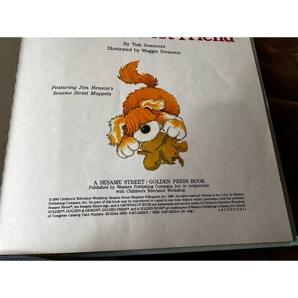 A Bird’s Best Friend Hardcover Sesame Street A Growing Up Book Tish Sommers - Picture 16 of 16